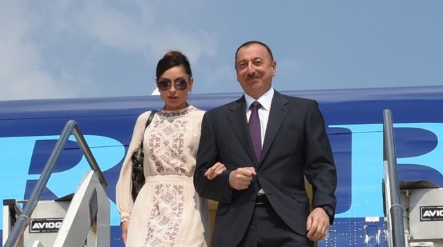 İlham Əliyev xanımı ilə İtaliyada - FOTOLAR